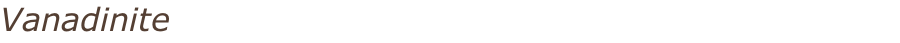 Vanadinite